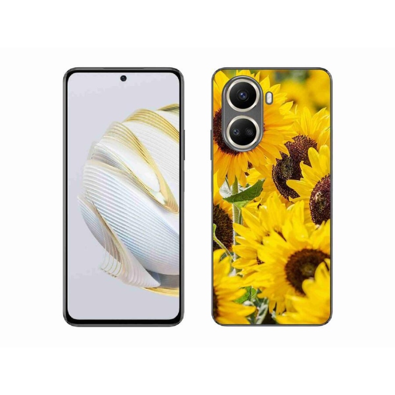 Gél borítás mmCase a Huawei Nova 10 SE-hez - Napraforgó