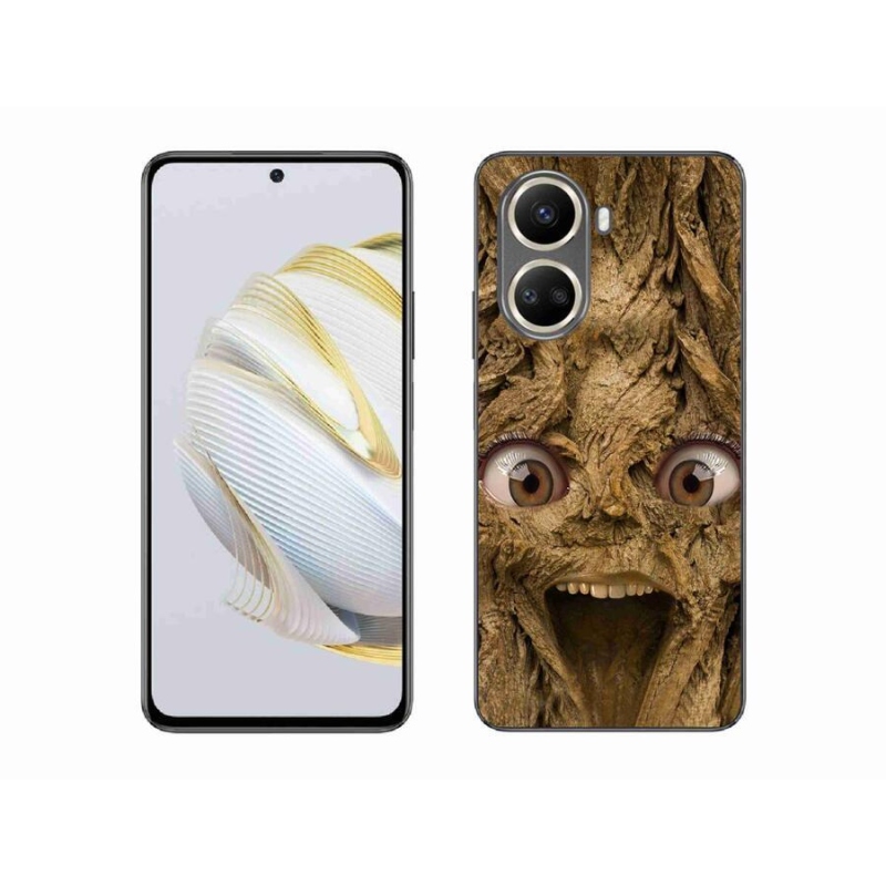 Gél borító mmCase mobiltelefonhoz Huawei Nova 10 SE - vidám fa szemekkel