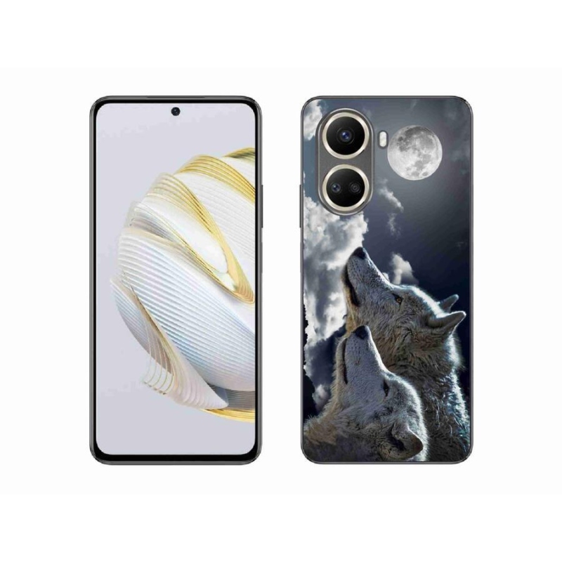 Gél borítás mmCase a Huawei Nova 10 SE-hez - farkasok