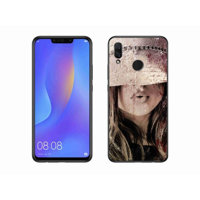 Gél borítás mmCase mobil Huawei Nova 3 - lányhoz