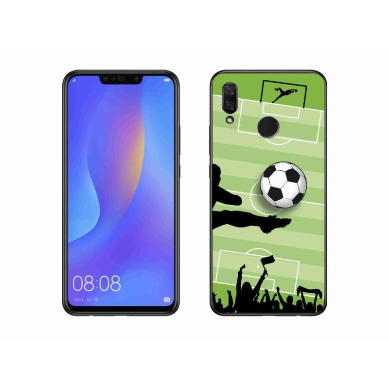Gél borítás mmCase mobil Huawei Nova 3 - futball 3