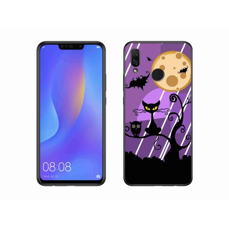 Gél borító mmCase mobil Huawei Nova 3 - halloween