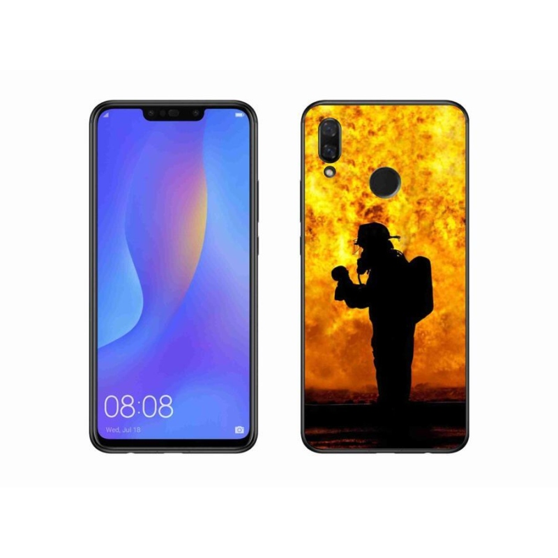 Gél borítás mmCase a Huawei Nova 3 számára - tűzoltó