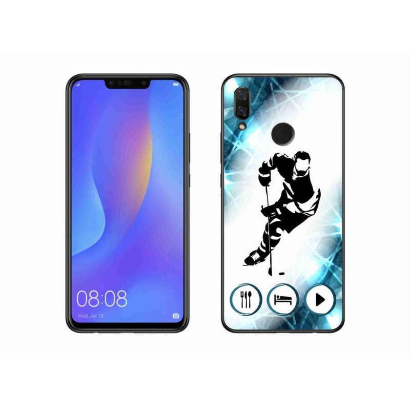 Gél borítás mmCase mobil Huawei Nova 3 - hoki 1