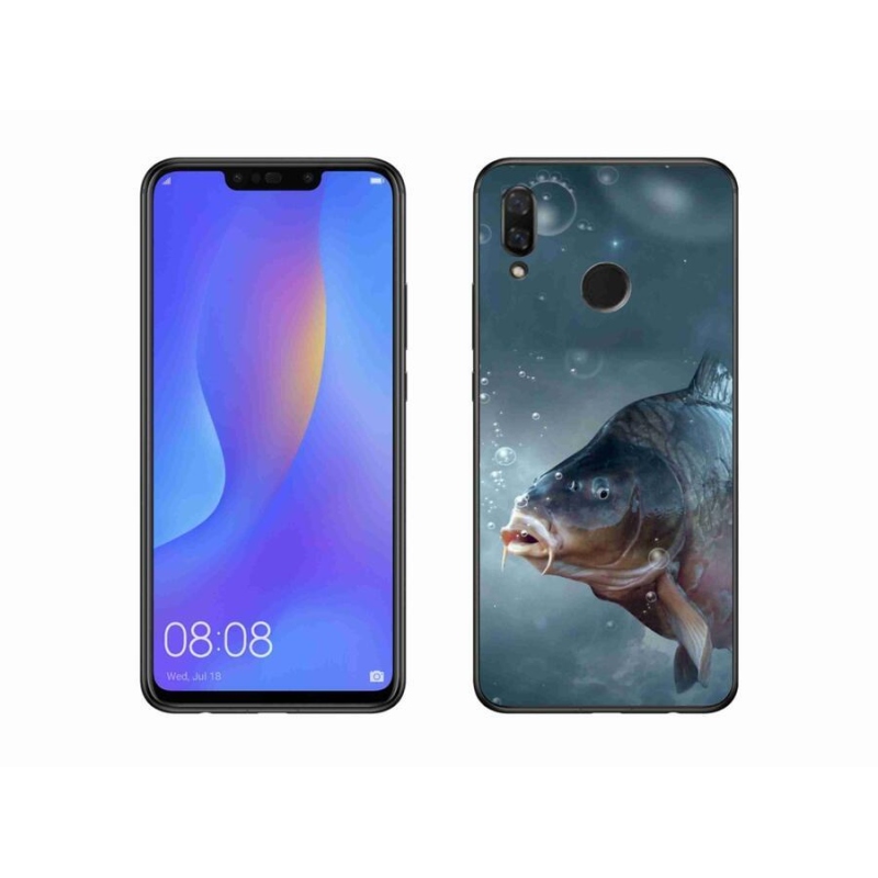 Gél borítás mmCase a Huawei Nova 3 számára - ponty és buborékok