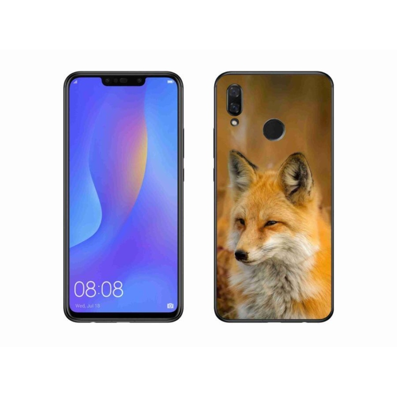 Gél borítás mmCase mobil Huawei Nova 3 - fox