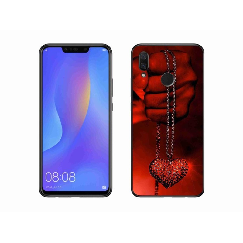 Gél borítás mmCase a Huawei Nova 3 számára - nyaklánc
