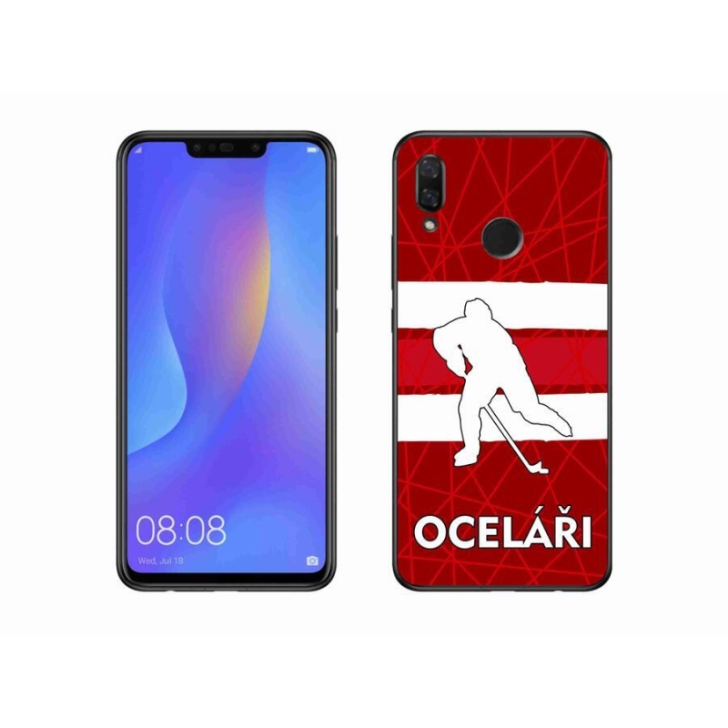 Gél borítás mmCase a Huawei Nova 3 számára - Steelers