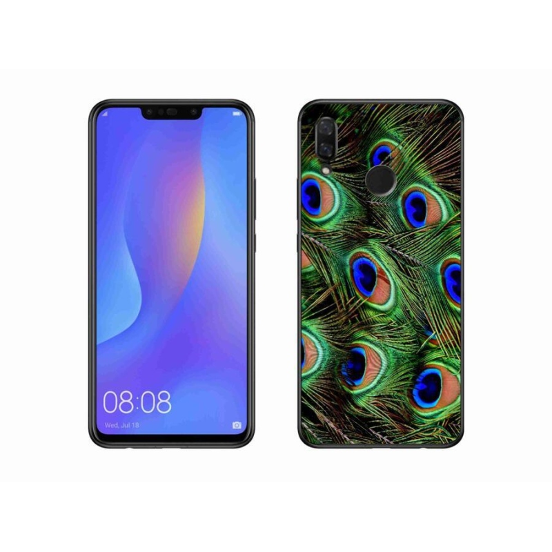 Gél borítás mmCase a Huawei Nova 3 készülékhez - pávatoll