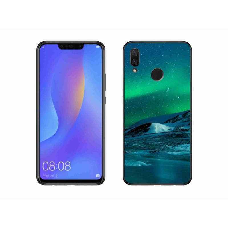 Gél borítás mmCase mobil Huawei Nova 3 - aurora borealis