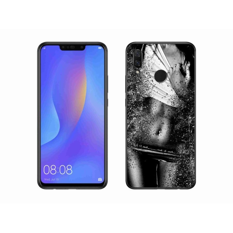Gél borító mmCase mobil Huawei Nova 3 - szexi nő 1