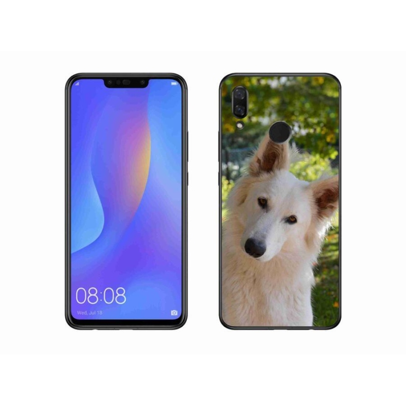 Gél borítás mmCase a Huawei Nova 3i készülékhez - fehér Swiss Shepherd 1