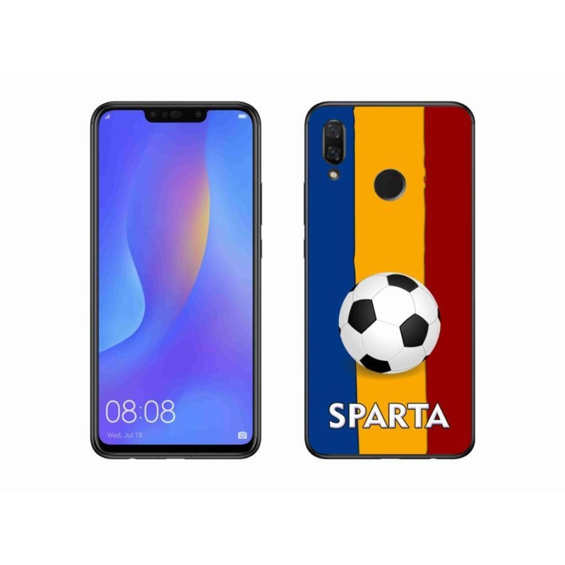 Gél borítás mmCase mobil Huawei Nova 3i - futball 1