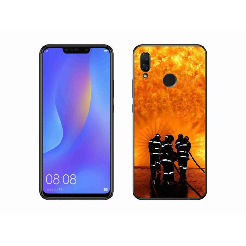 Gél borítás mmCase a Huawei Nova 3i készülékhez - tűz