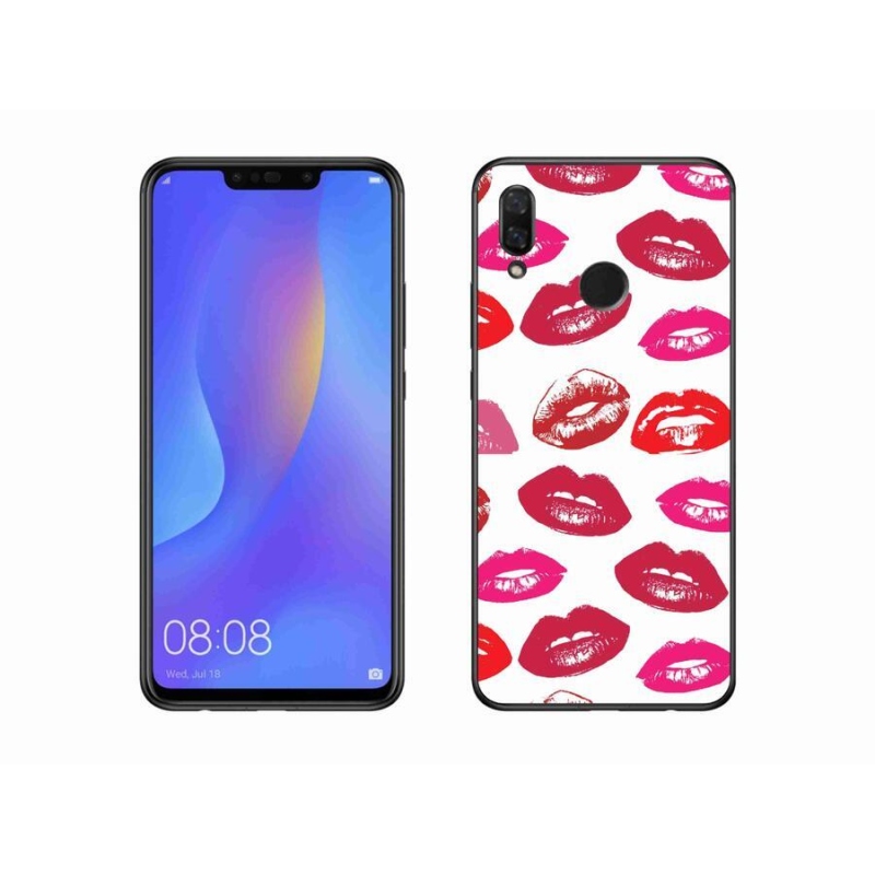 Gél borítás mmCase a Huawei Nova 3i készülékhez - ajkak