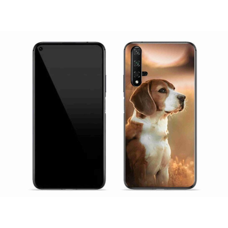 Gél borítás mmCase a Huawei Nova 5T-hez - bézs színű