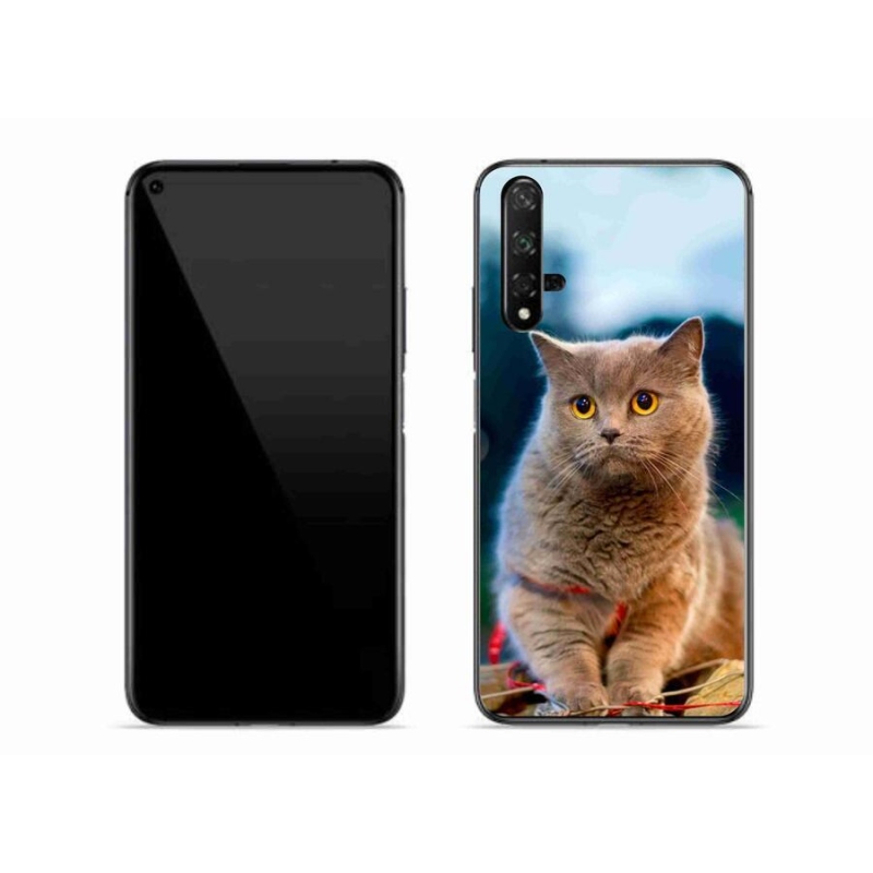 Gél borítás mmCase mobiltelefonhoz Huawei Nova 5T - brit kék 2