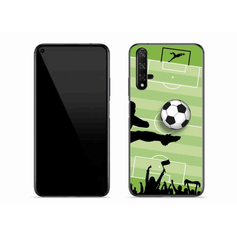 Gél borítás mmCase mobil Huawei Nova 5T - futball 3