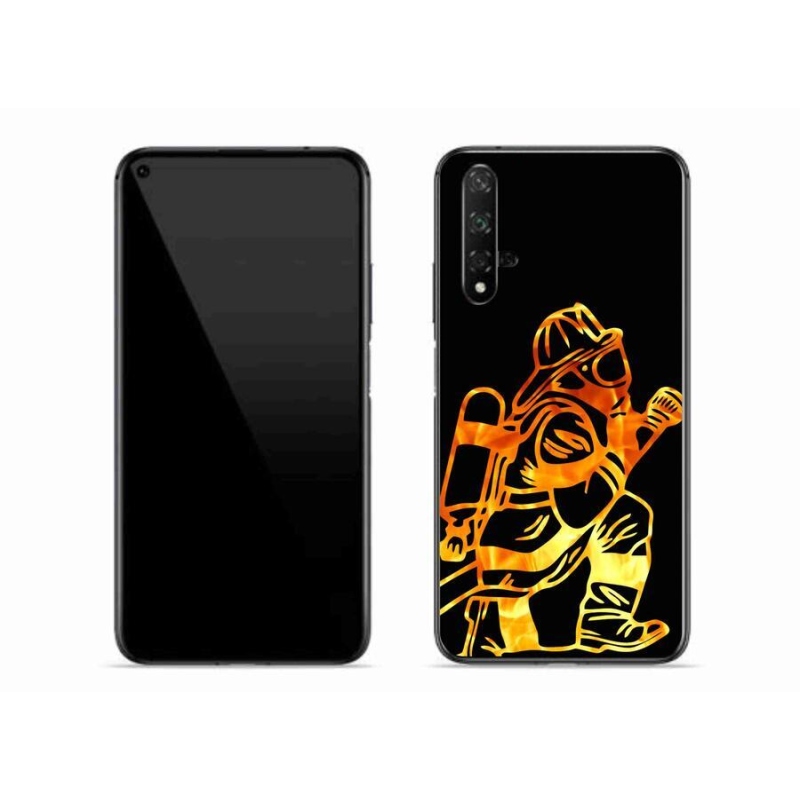 Gél borítás mmCase a Huawei Nova 5T-hez - tűzoltó 1