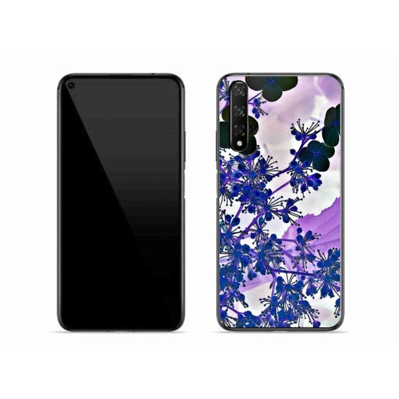 Gél borítás mmCase mobil Huawei Nova 5T - hortenzia virág