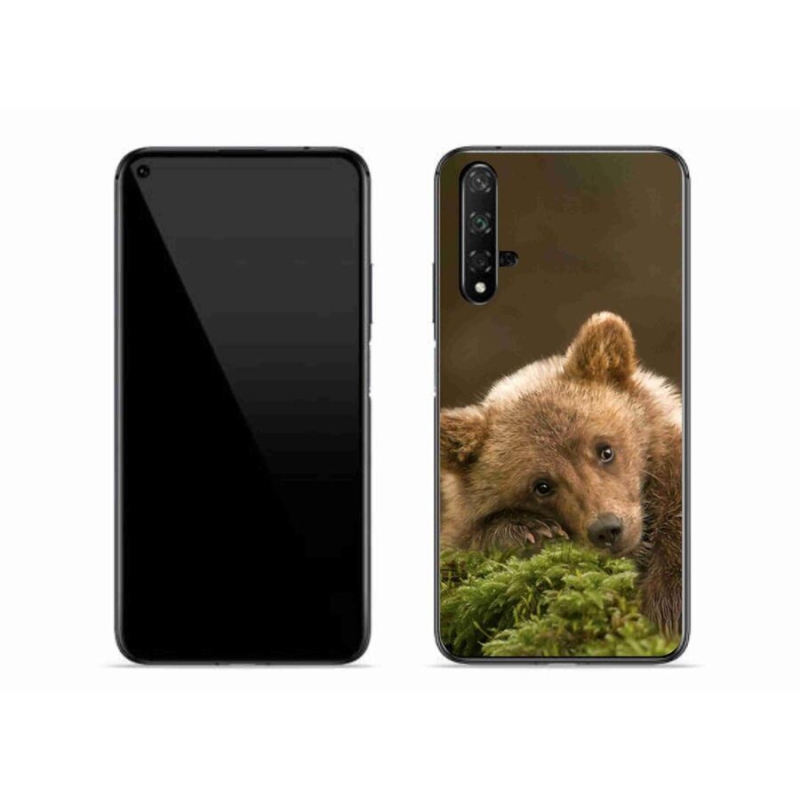 Gél borítás mmCase a Huawei Nova 5T-hez - medve