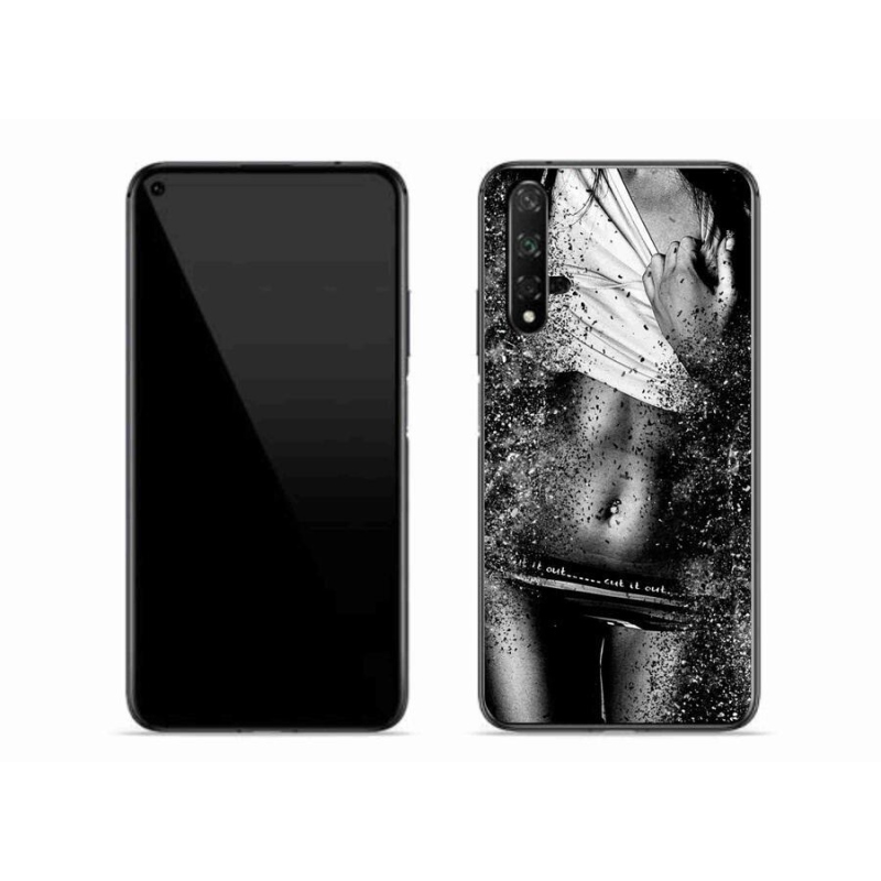 Gél borítás mmCase mobil Huawei Nova 5T - szexi nő 1