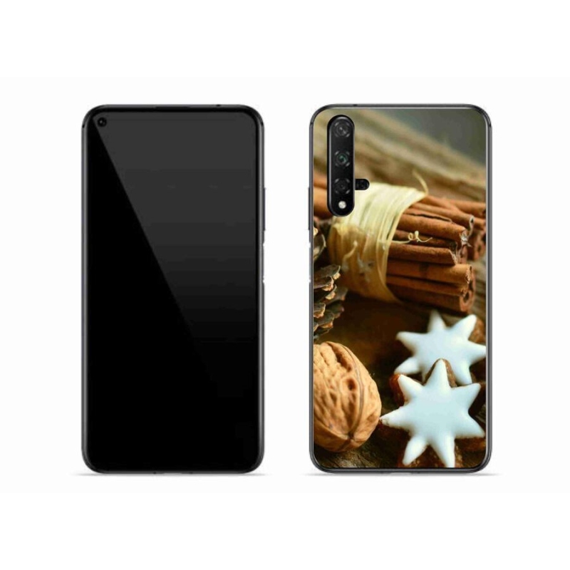 Gél borítás mmCase a Huawei Nova 5T-hez - fahéj és mézeskalács