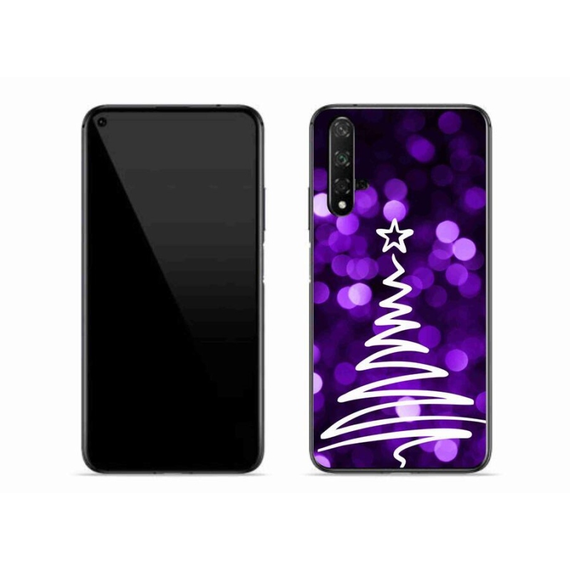 Gél borítás mmCase a Huawei Nova 5T-hez - fa