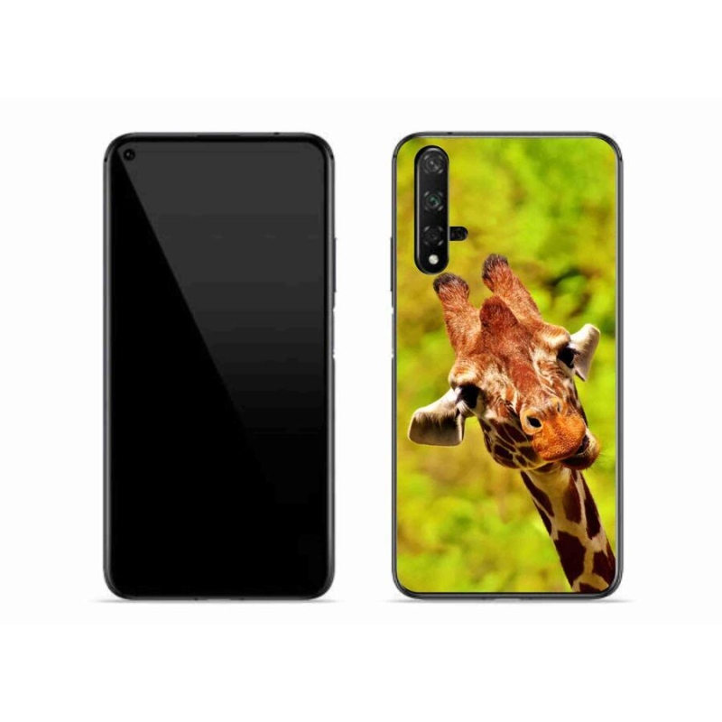 Gél borítás mmCase a Huawei Nova 5T-hez - zsiráf