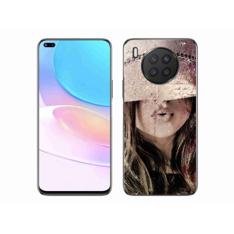 Gél borítás mmCase a Huawei Nova 8i számára - lány