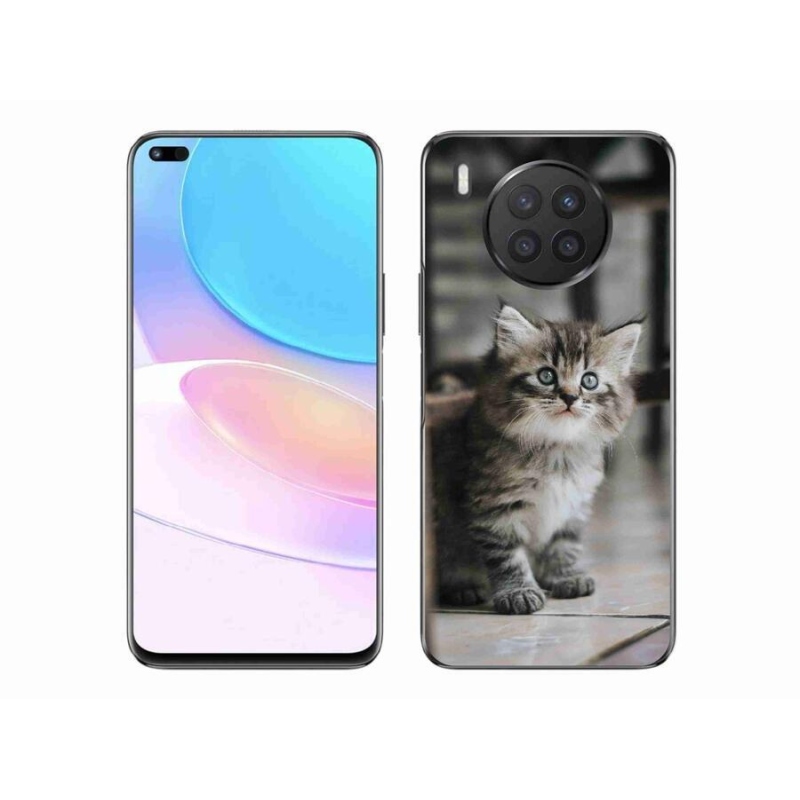 Gél borítás mmCase a Huawei Nova 8i készülékhez - cica