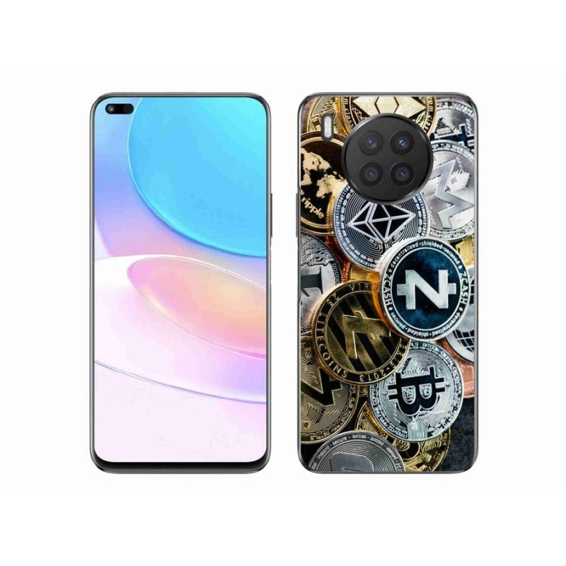 Gél borító mmCase a Huawei Nova 8i számára - kriptovaluták
