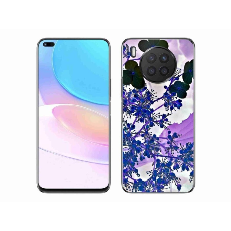 Gél borítás mmCase mobil Huawei Nova 8i - hortenzia virág