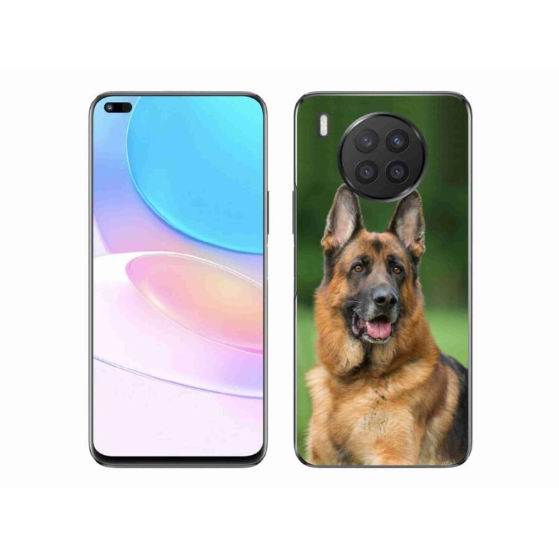Gél borítás mmCase a Huawei Nova 8i számára - Német juhászkutya