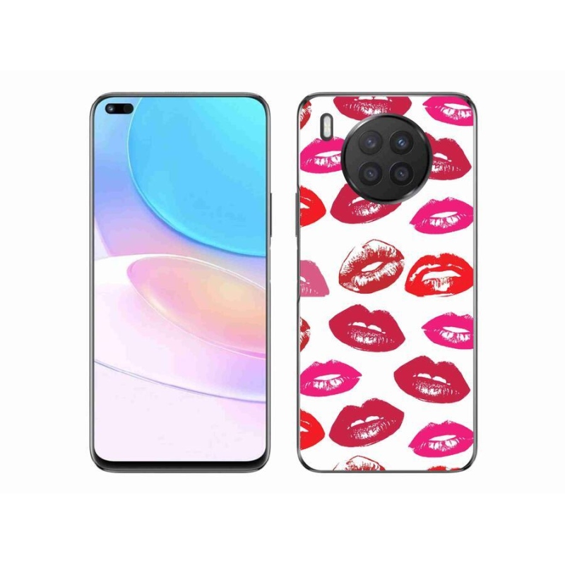 Gél borítás mmCase a Huawei Nova 8i készülékhez - ajkak