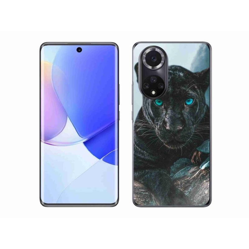 Gél borítás mmCase a Huawei Nova 9 készülékhez - fekete párduc