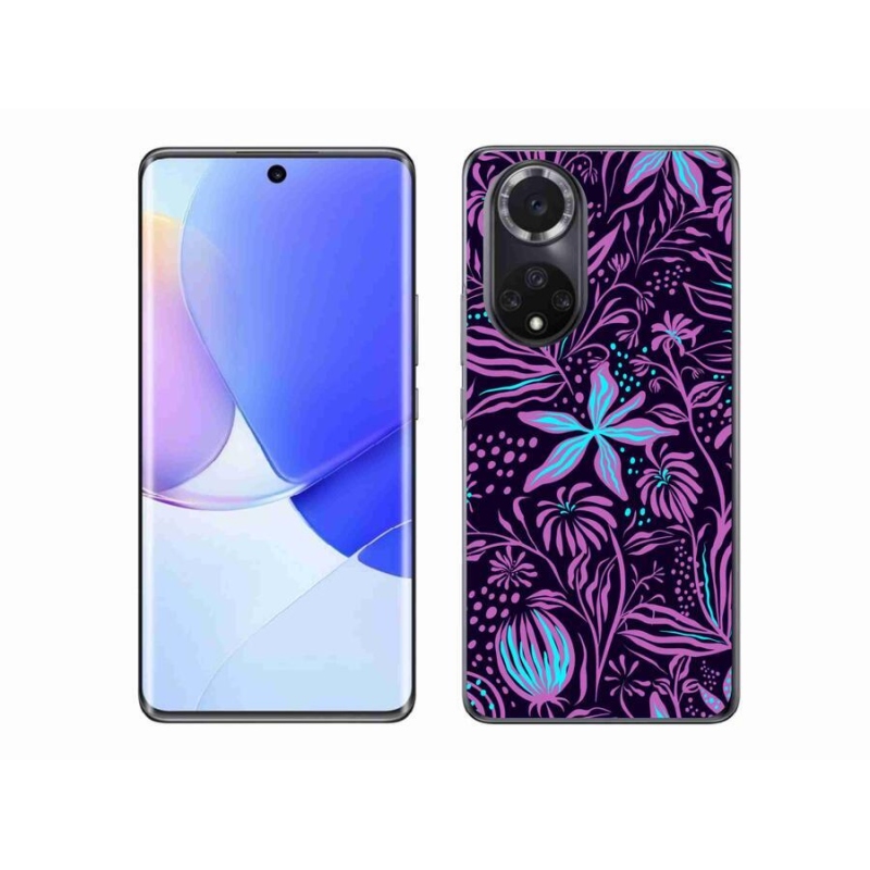 Gél borító mmCase a mobil Huawei Nova 9 - virágok 2