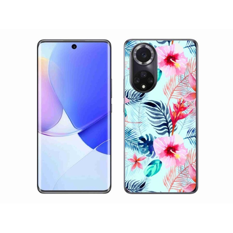 Gél borítás mmCase mobil Huawei Nova 9 - virágok