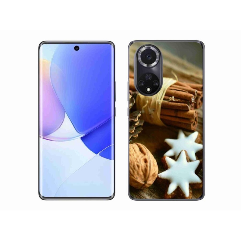 Gél borítás mmCase a Huawei Nova 9 készülékhez - fahéj és mézeskalács