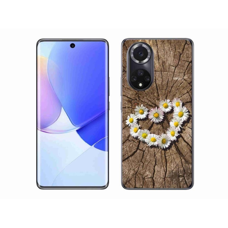 Gél borító mmCase mobil Huawei Nova 9 - szív a százszorszépek szívéhez
