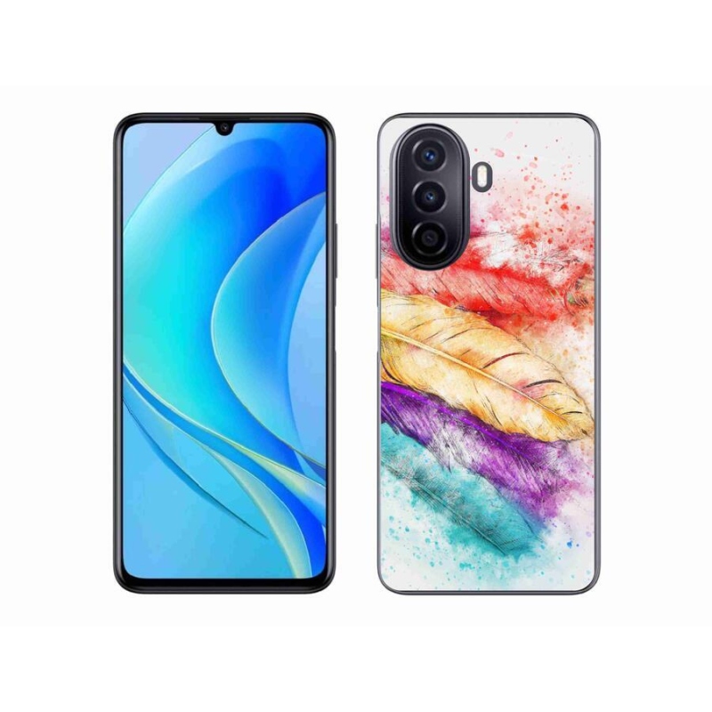 Gél borítás mmCase mobil Huawei Nova Y70 - színes toll