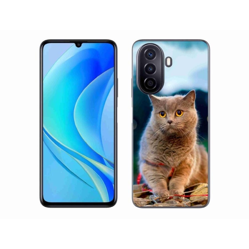 Gél borítás mmCase mobiltelefonhoz Huawei Nova Y70 - brit kék 2