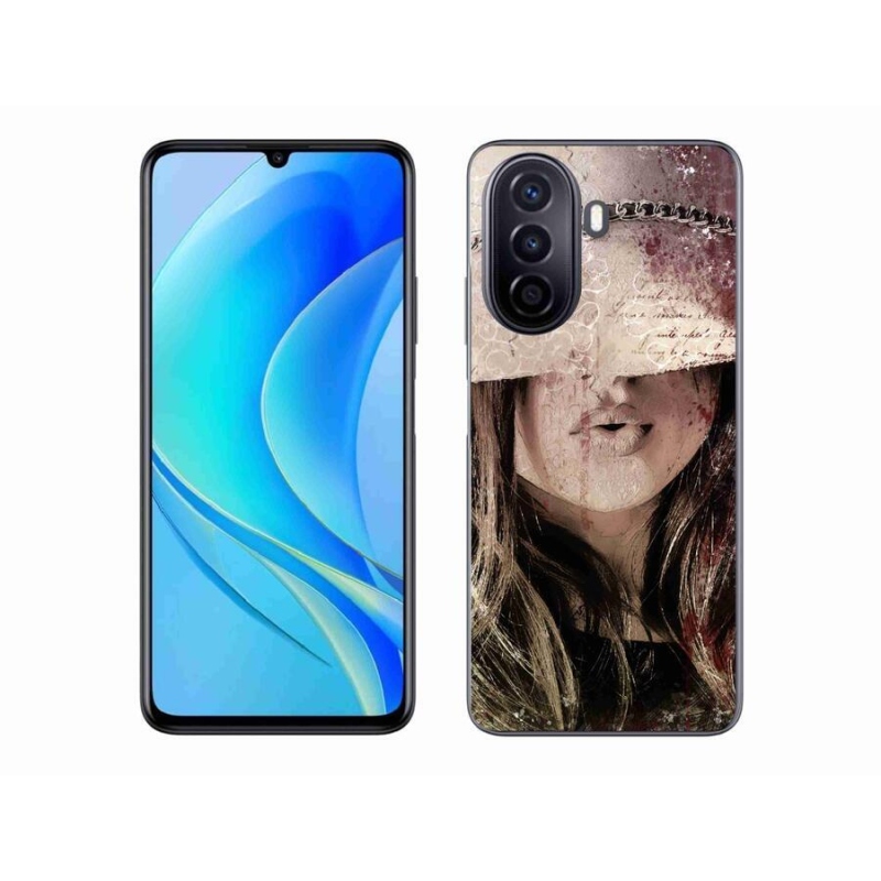 Gél borítás mmCase a Huawei Nova Y70 készülékhez - lány