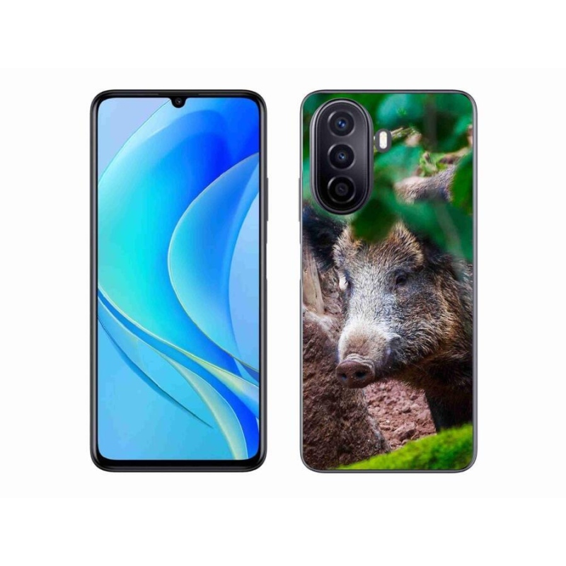 Gél borító mmCase mobil Huawei Nova Y70 - vaddisznó - vaddisznóhoz