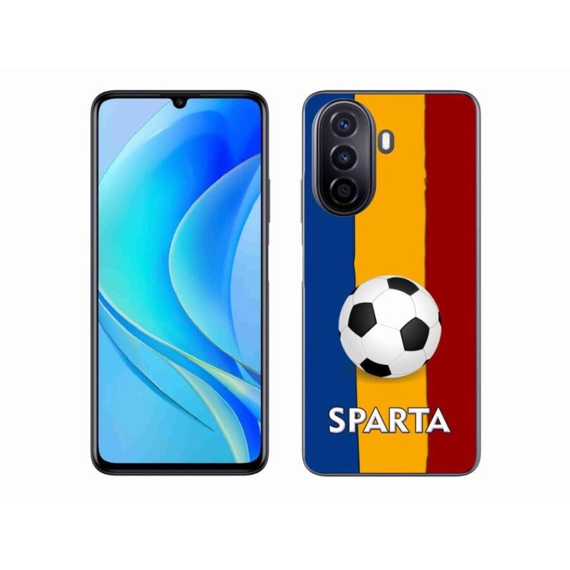 Gél borítás mmCase mobil Huawei Nova Y70 - futball 1
