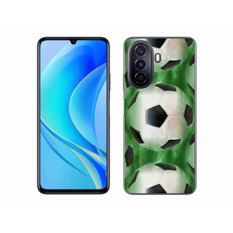 Gél borítás mmCase mobil Huawei Nova Y70 - focilabda