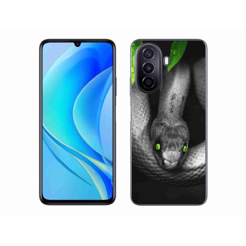 Gél borítás mmCase a Huawei Nova Y70 készülékhez - kígyó