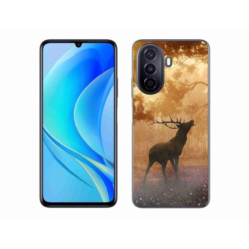 Gél borító mmCase mobil Huawei Nova Y70 - szarvas a vadászaton