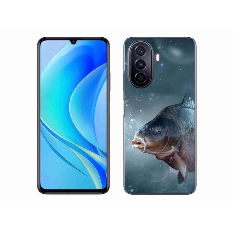 Gél borítás mmCase a Huawei Nova Y70 készülékhez - ponty és buborékok