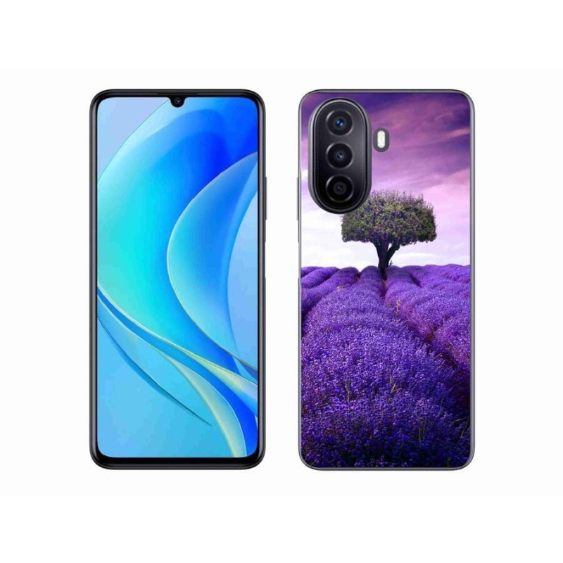 Gél borítás mmCase a Huawei Nova Y70 készülékhez - levendula rét